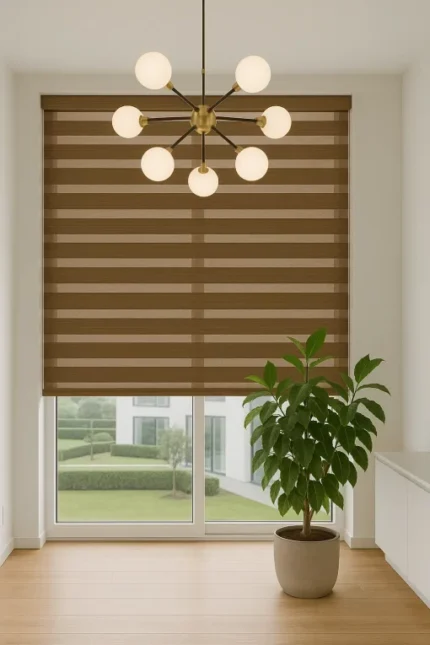 Zebra Blinds – Brown