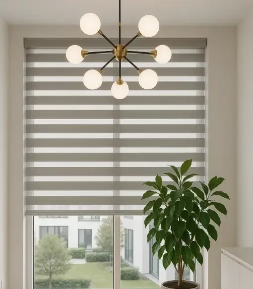 Zebra Blinds – Grey