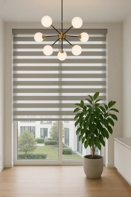 Zebra Blinds – Grey
