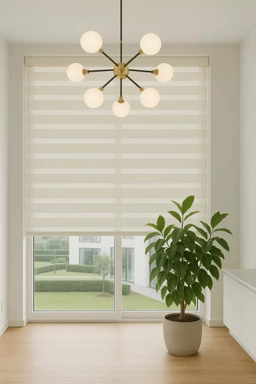 Zebra Blinds – Ivory