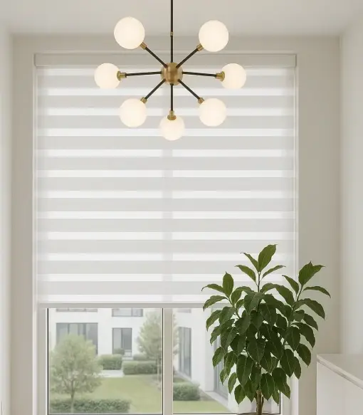 Zebra Blinds – White