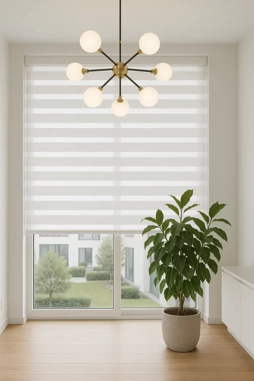 Zebra Blinds – White